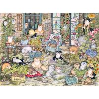 Crazy Cats The Good Life 500pc Jigsaw Puzzle Extra Image 2 Preview